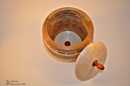 Hand turned wooden bowls